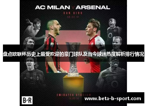 盘点欧联杯历史上最受欢迎的豪门球队及当今球迷热度解析排行情况