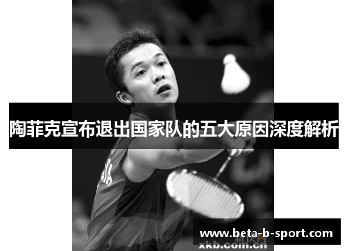 陶菲克宣布退出国家队的五大原因深度解析