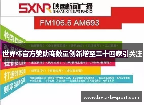 世界杯官方赞助商数量创新增至二十四家引关注